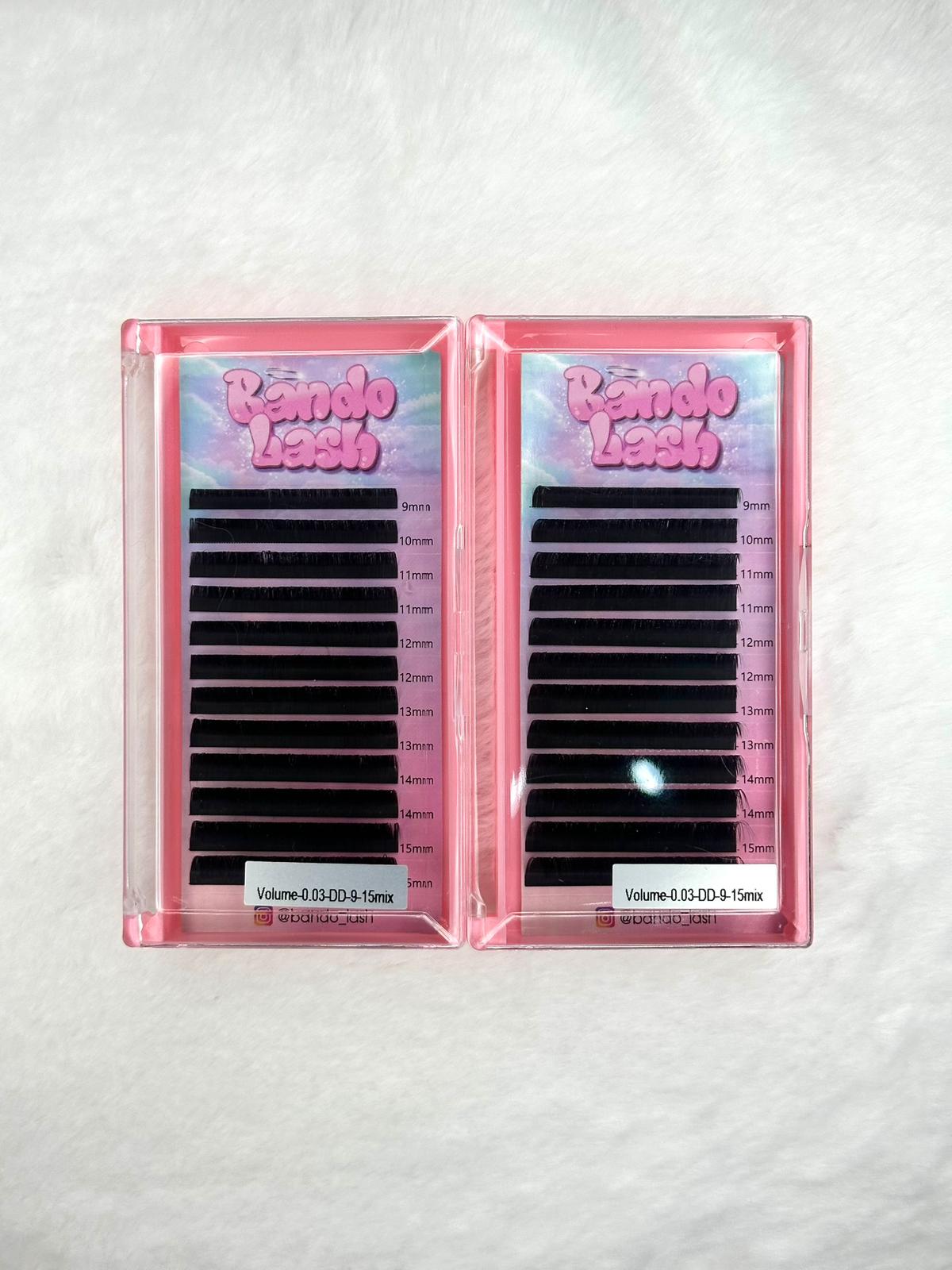 Mega Volume Lash Trays (0.03 C/D/DD)