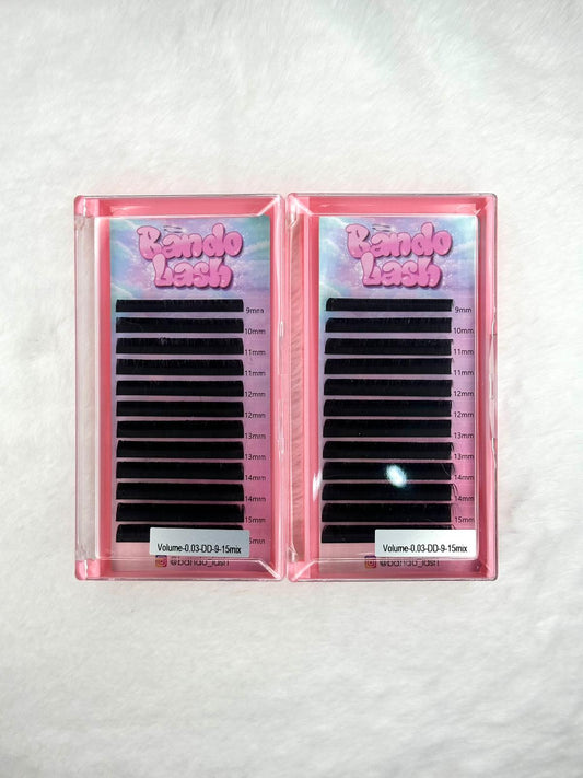 Mega Volume Lash Trays (0.03 C/D/DD)